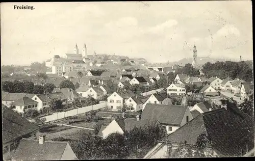 Ak Freising in Oberbayern, Totale