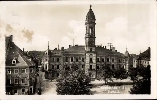 Ak Großenhain Sachsen, Rathaus
