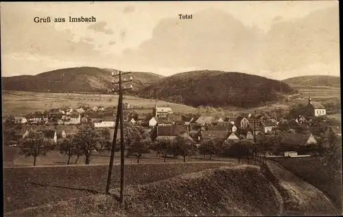 Ak Imsbach in der Pfalz, Totale