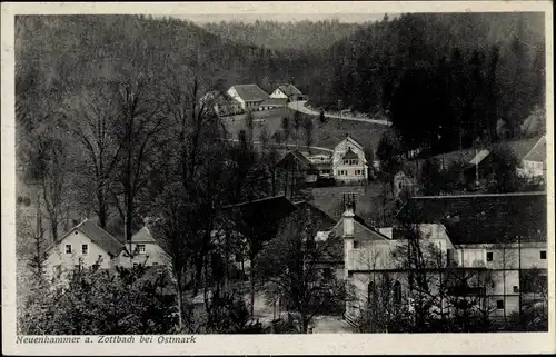 Ak Neuenhammer Georgenberg Oberpfälzer Wald, Teilansicht