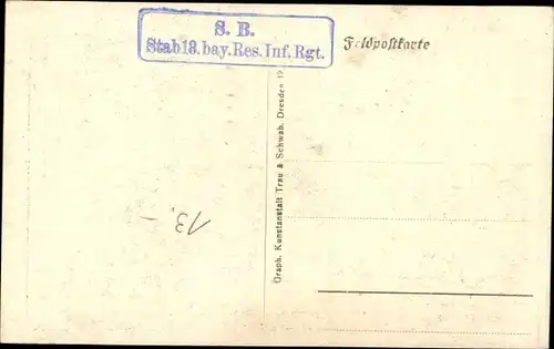 Regiment Ak Bayr. Reserve Infanterie Regiment Nr. 18, Zitat Kaiser Wilhelm II.