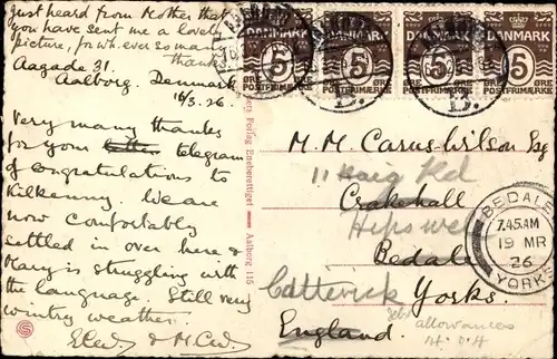 Ak Ålborg Aalborg Dänemark, Osteraagade