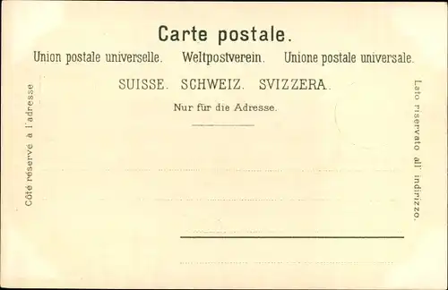 Künstler Litho Steckborn Kt. Thurgau Schweiz, Straßenpartie, Hotel zur Krone