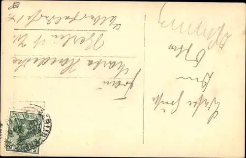 Ak Toruń Thorn Westpreußen, Der schiefe Turm mit Anwohnern