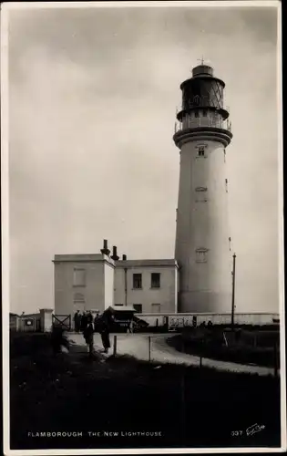 Ak Flambro Flamborough Yorkshire, Le Phare, Leuchtturm, Lighthouse