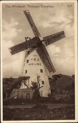 Ak Thornton Cleveleys North West England, The Windmill