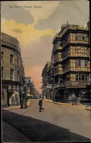 Ak Bristol South West England, The Dutch Hotel