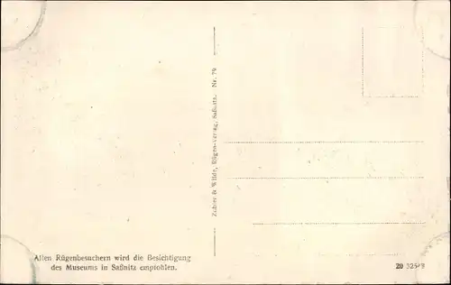 Ak Ostseebad Thiessow auf Rügen, Blick auf den Ort