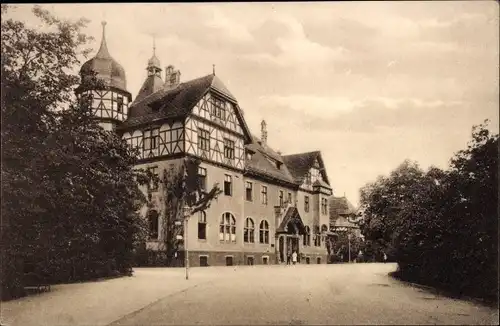 Ak Wrocław Breslau Schlesien, Südparkrestaurant