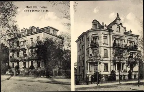 Ak Bad Nauheim in Hessen, Villa Schmidt I und II