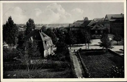 Ak Radeberg in Sachsen, Teilansicht