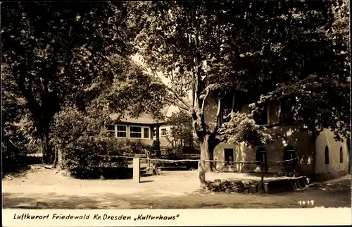 Ak Friedewald Moritzburg in Sachsen, Kulturhaus