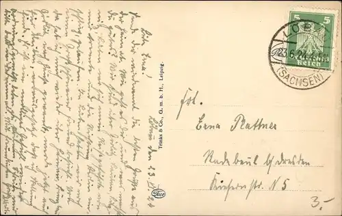 Ak Löbau Sachsen, Markt, Rathaus und Kirche