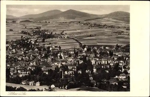 Ak Löbau Sachsen, Panorama vom Löbauer Berg