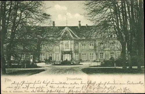 Ak Plön am See Holstein, Prinzenhaus