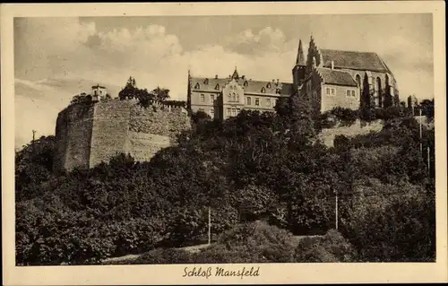 Ak Mansfeld im Harzvorland, Schloss