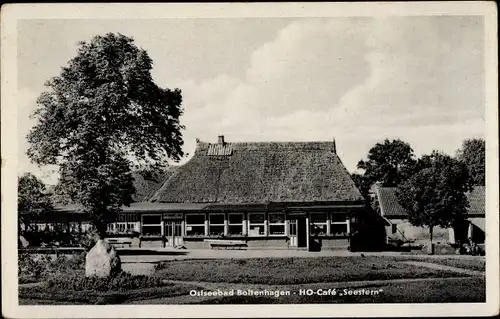 Ak Ostseebad Boltenhagen, HO Café Seestern