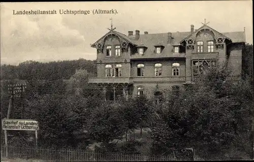 Ak Uchtspringe Stendal in der Altmark, Landesheilanstalt