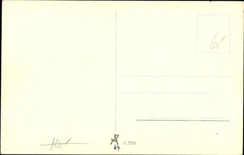 Ak Schauspielerin Adelheid Seeck, Seitenportrait