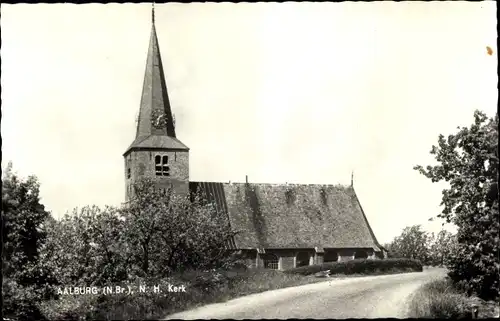 Ak Wijk en Aalburg Nordbrabant, N. H. Kerk