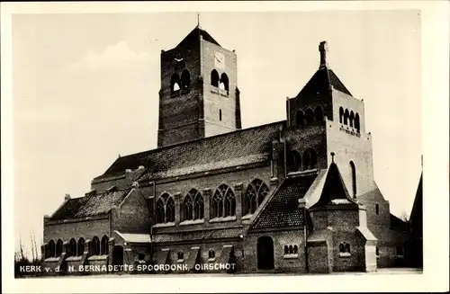 Ak Spoordonk Oirschot Nordbrabant, Sint-Bernadettekerk