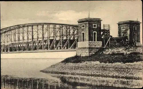 Ak Moerdijk Nordbrabant Niederlande, Brug