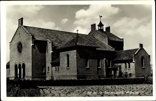 Ak Schijndel Nordbrabant Niederlande, St. Servatiuskerk, Wijbosch