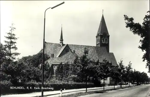 Ak Schijndel Nordbrabant Niederlande, R. K. Kerk Boschweg