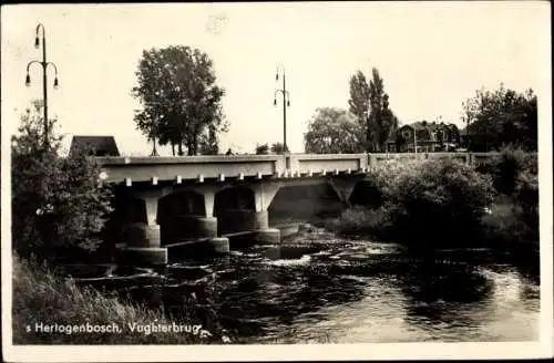 Ak 's Hertogenbosch Nordbrabant Niederlande, Vughterbrug