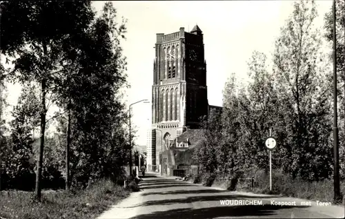 Ak Woudrichem Nordbrabant, Koepoort met Toren