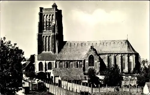 Ak Woudrichem Nordbrabant, Ned. Herv. Kerk