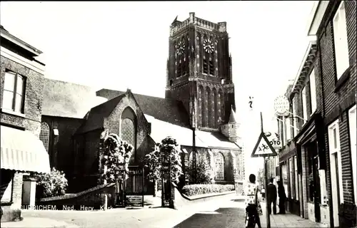 Ak Woudrichem Nordbrabant, Ned. Herv. Kerk