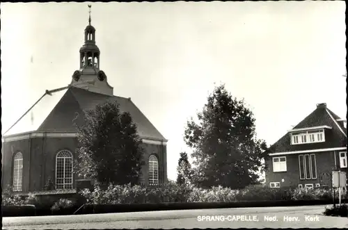 Ak Sprang Capelle Nordbrabant Niederlande, Ned. Herv. Kerk