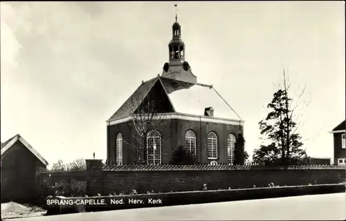 Ak Sprang Capelle Nordbrabant Niederlande, Ned. Herv. Kerk