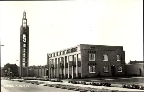 Ak Veghel Nordbrabant, H. Hartkerk