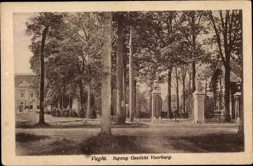 Ak Vught Nordbrabant, Ingang Gesticht Voorburg