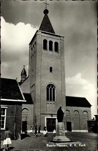 Ak Baarle Nassau Nordbrabant, R. K. Kerk