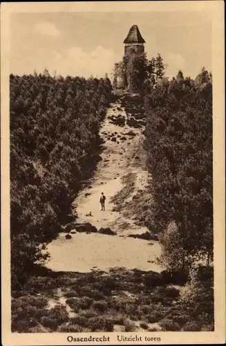 Ak Ossendrecht Woensdrecht Nordbrabant Niederlande, Uitzicht toren