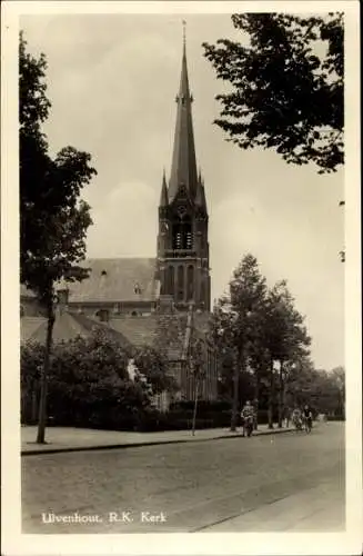 Ak Ulvenhout Nordbrabant Niederlande, R. K. Kerk