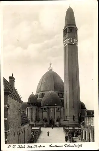 Ak Waalwijk Nordbrabant Niederlande, R. K. Kerk
