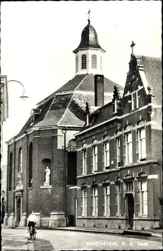 Ak Ravenstein Nordbrabant Niederlande, R. K. Kerk