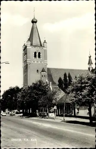 Ak Alphen Chaam Nordbrabant Niederlande, R. K. Kerk