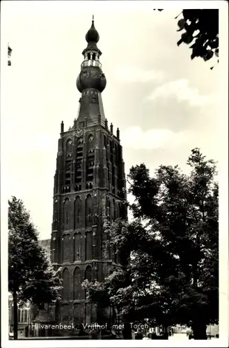 Ak Hilvarenbeek Nordbrabant, Vrijlhof met Toren