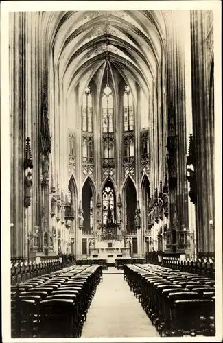 Ak 's Hertogenbosch Den Bosch Nordbrabant Niederlande, Basiliek St. Jan, Interieur