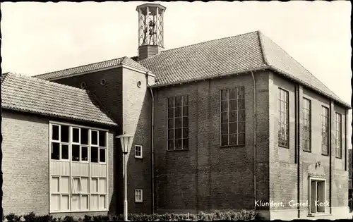 Ak Klundert Nordbrabant, Geref. Kerk