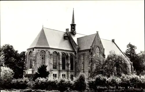 Ak Waspik Nordbrabant Niederlande, Ned. Herv. Kerk