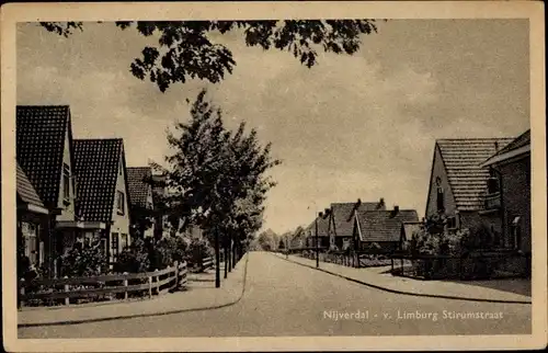 Ak Nijverdal Overijssel Niederlande, Van Limburg Stirumstraat