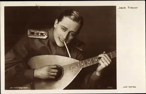 Ak Schauspieler Jack Trevor, Portrait
