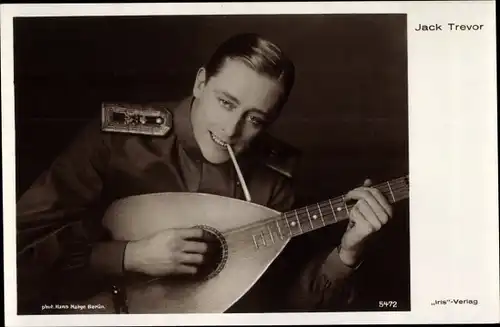 Ak Schauspieler Jack Trevor, Portrait