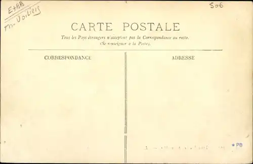 Ak Trois Mats en Pleine Mer, Segelschiff